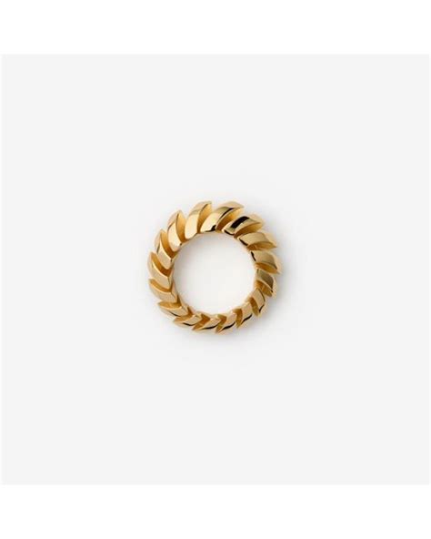 burberry ring gold|burberry thorn ring silver.